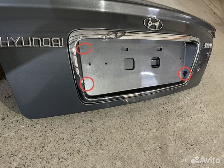 Hyundai Sonata Крышка багажника