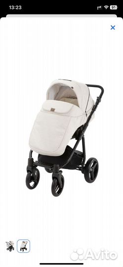Коляска 2 в 1 adamex reggio