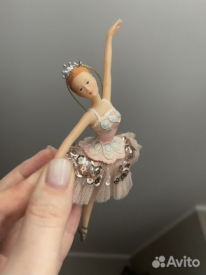 Елочная игрушка балерина