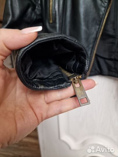 Куртка кожаная женская MNG