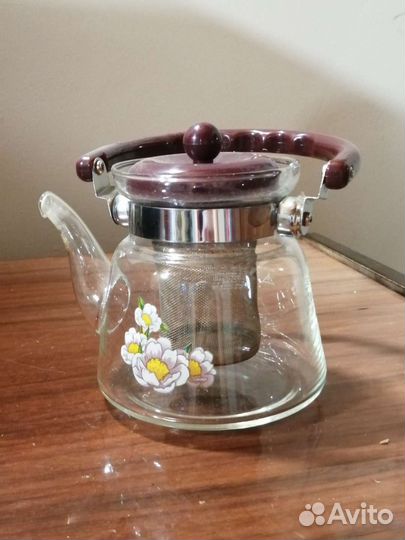 Чайник заварочный стеклянный