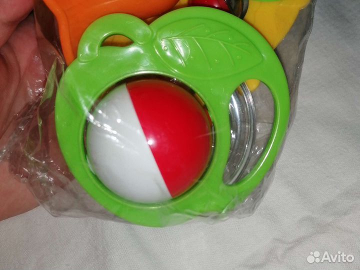 Погремушки stellar подарочный набор 4 штуки