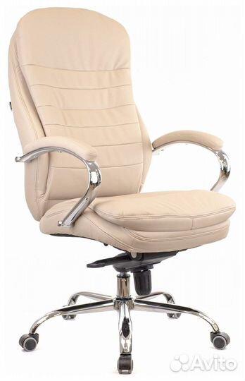 Кресло офисное Everprof Valencia M Экокожа Бежевый