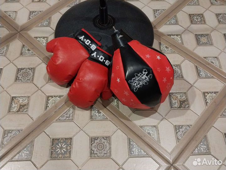 Боксерская груша детская напольная