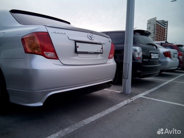 Накладка на задний бампер modellista для axio