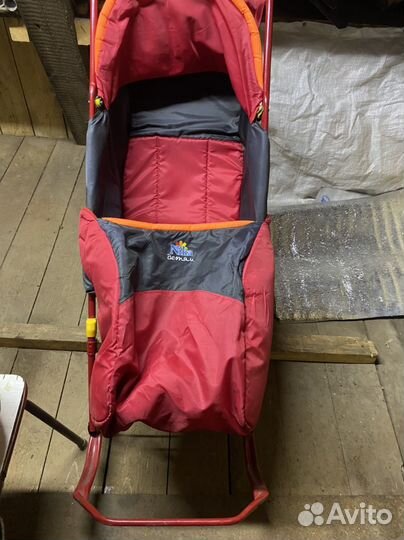 Коляска санки