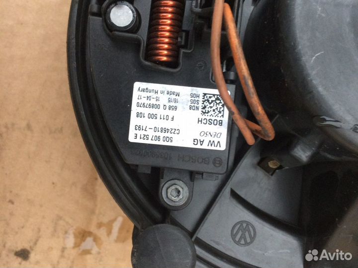 Октавия А7 вентилятор печки