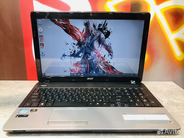 Acer Aspire E1-571G/GT 620M/core i5/ram 12gb/ssd