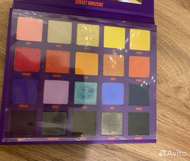 Палетка теней beauty bay