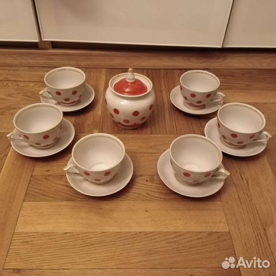 Сервиз чайный Городница СССР