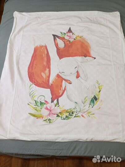 Комплект в кроватку: 2 одеяла + 2 комплекта белья