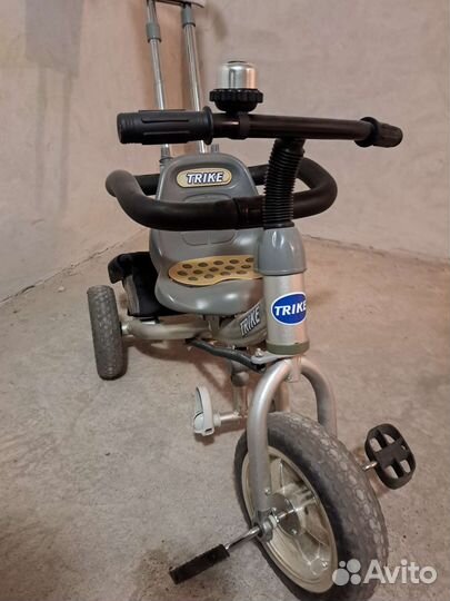 Детский велосипед trike с ручкой