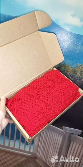 Платок вязанный/ шаль