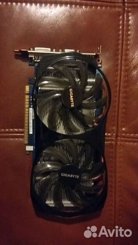 Видео карта Nvidia GeForce GTX 550ti 1GB