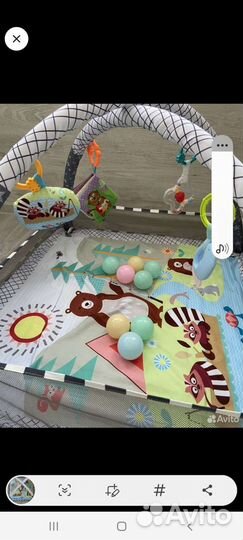 Детский игровой коврик