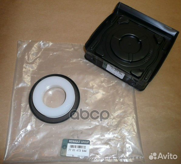 Сальник коленвала задний 100х80х9мм (чёрный с у