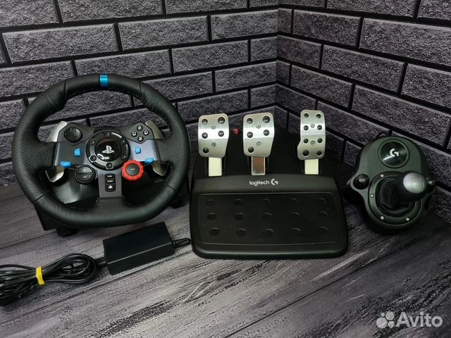 Игровой руль logitech g29 с кпп купить в Санкт-Петербурге | Электроника ...