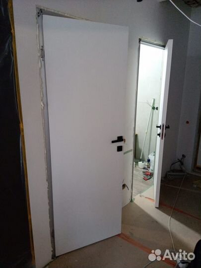 Межкомнатные скрытые двери под отделку