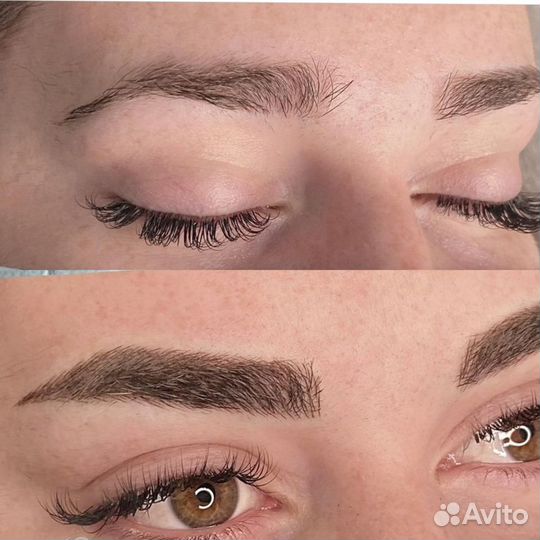 Микроблейдинг бровей
