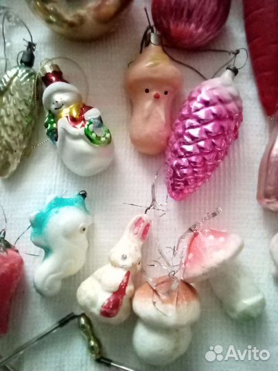Ёлочные игрушки СССР