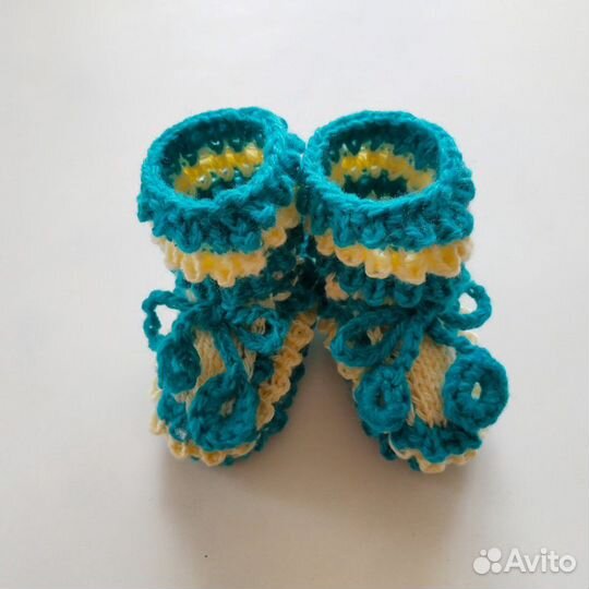 Пинетки вязаные