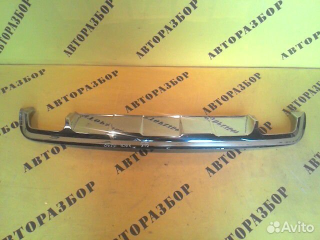 Накладка заднего бампера Mercedes Benz X204 Glk