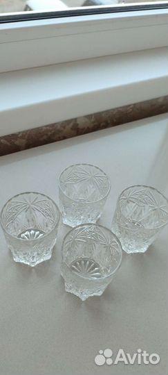 Стопочки хрусталь