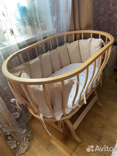 Детская кровать люлька бу