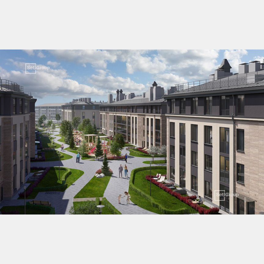 1-к. квартира, 34,3 м², 1/4 эт.