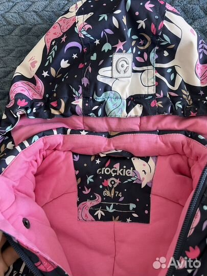 Комбинезон демисезонный Crockid 68-74