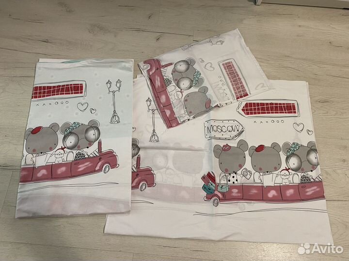 Постельное белье в детскую кроватку