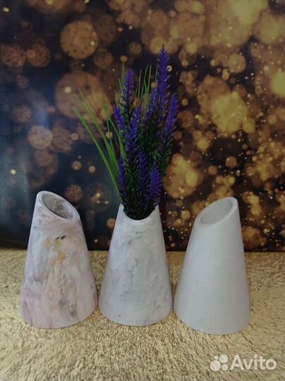 Гипсовые вазы