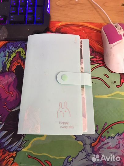 Биндер с 20 картами,за суммой и вопросами в лс