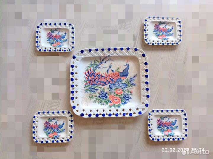 Фарфор набор блюд