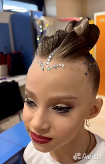 Макияж и прическа на соревнования