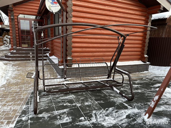 Садовые качели бу