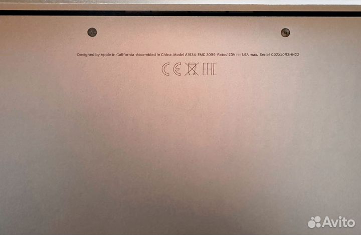 Apple MacBook Air A1534