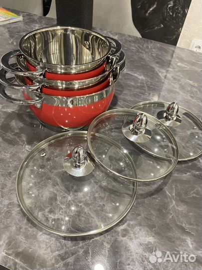 Кастрюля из нержавейки большая