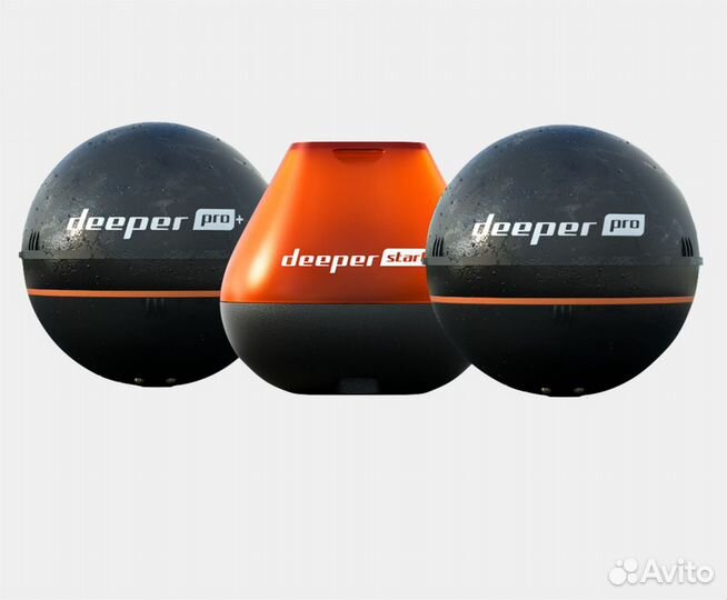 Беспроводные эхолоты deeper Pro +