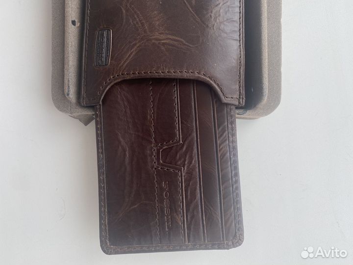 Кошелек мужской кожаный новый