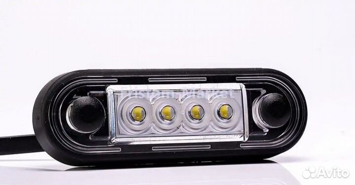 Фонарь габаритный боковой красный