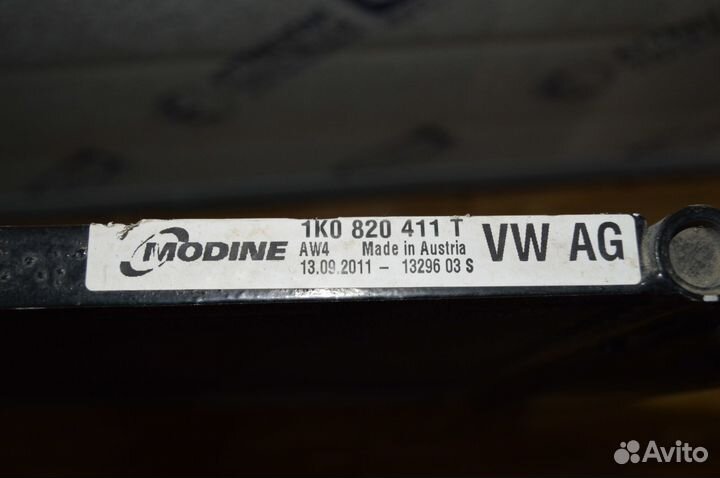 Фольксваген, Ауди, Шкода радиатор кондиционера ори