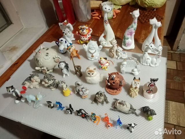 Фарфор, керамика, стекло и т.д любителям кошечек