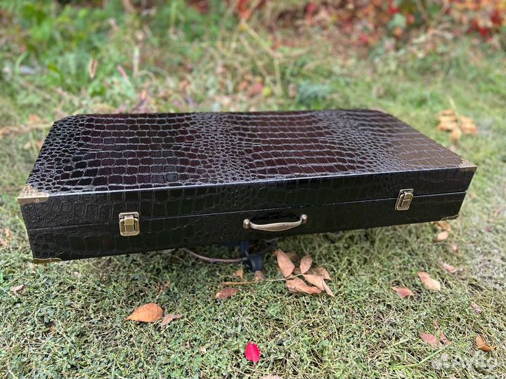 Шашлычный набор №10. / коричневый велюр