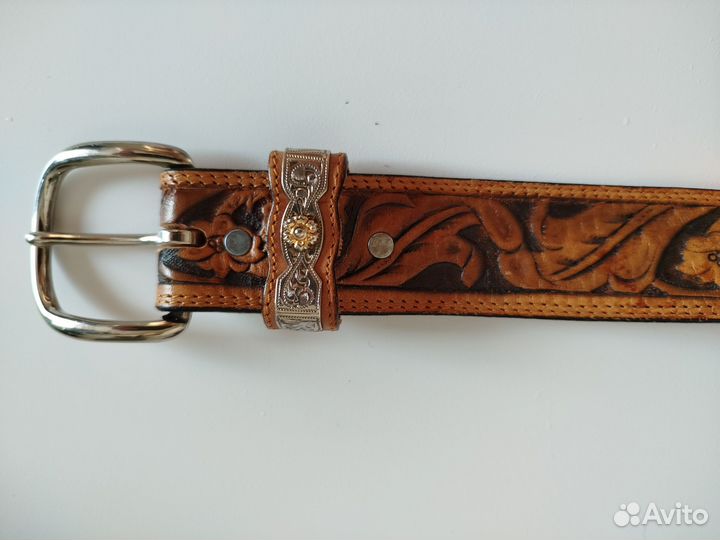 Ремень женский кожаный