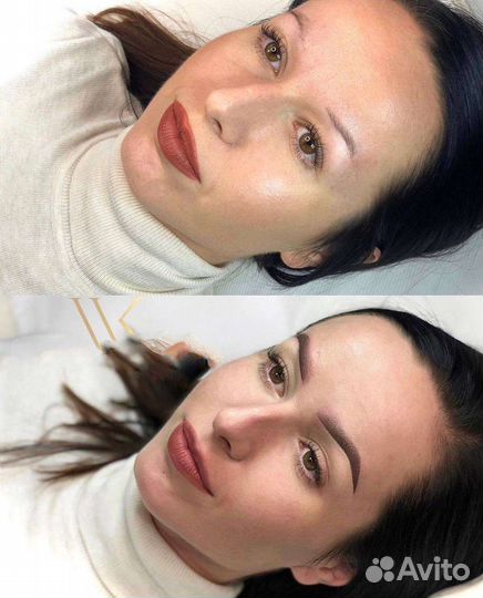 Татуаж бровей,Пермамент губ, Акварельные Губы