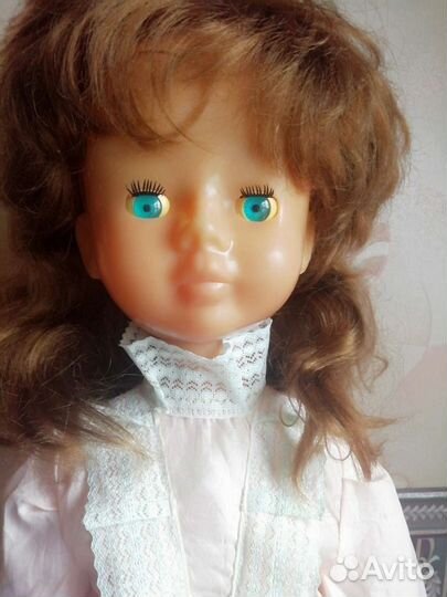 Кукла времён СССР, большая шагающая