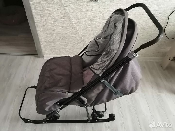 Детские санки коляска новые