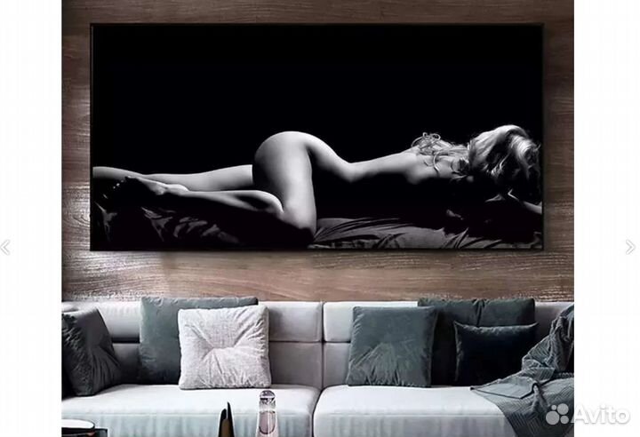 Современная картина на холсте Девушка