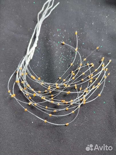 Цветы для украшения прически невесты, кружево